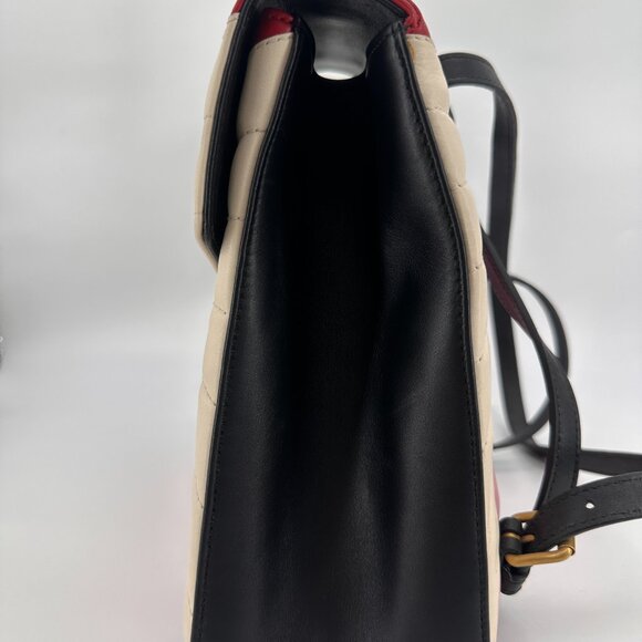 Gucci Queen Margaret Colorblock Leather Top-Handle/Backpack - Picture 8 of 14